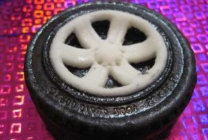 Диск для съедобного колеса из мастики