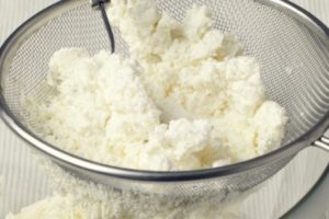 Перетертая творожная масса