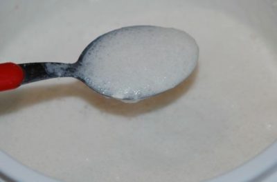 Химическая реакция соды