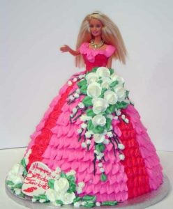 Готовый торт Кукла Барби