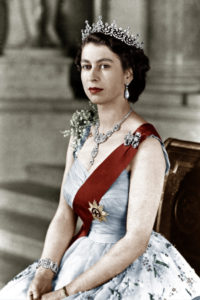 Королева Елизавета ІІ в молодости