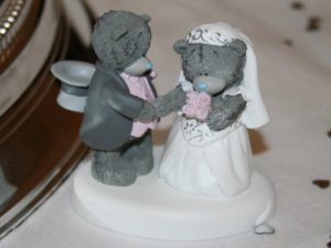 Свадебная пара мишуток Тедди