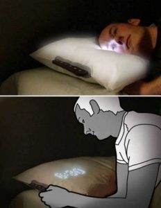 Подушка-будильник со встроенной технологией